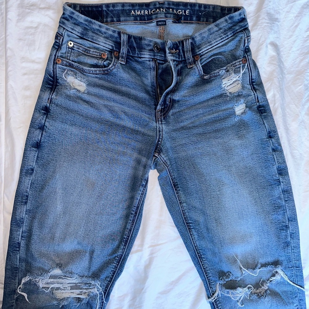 American Eagle Straight-leg Jeans